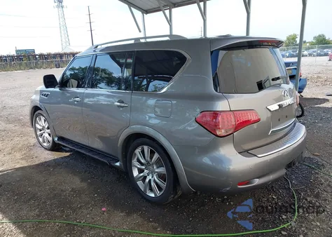 2012 Infiniti Qx56 from USA, damaged, VIN JN8AZ2NC9C9315991